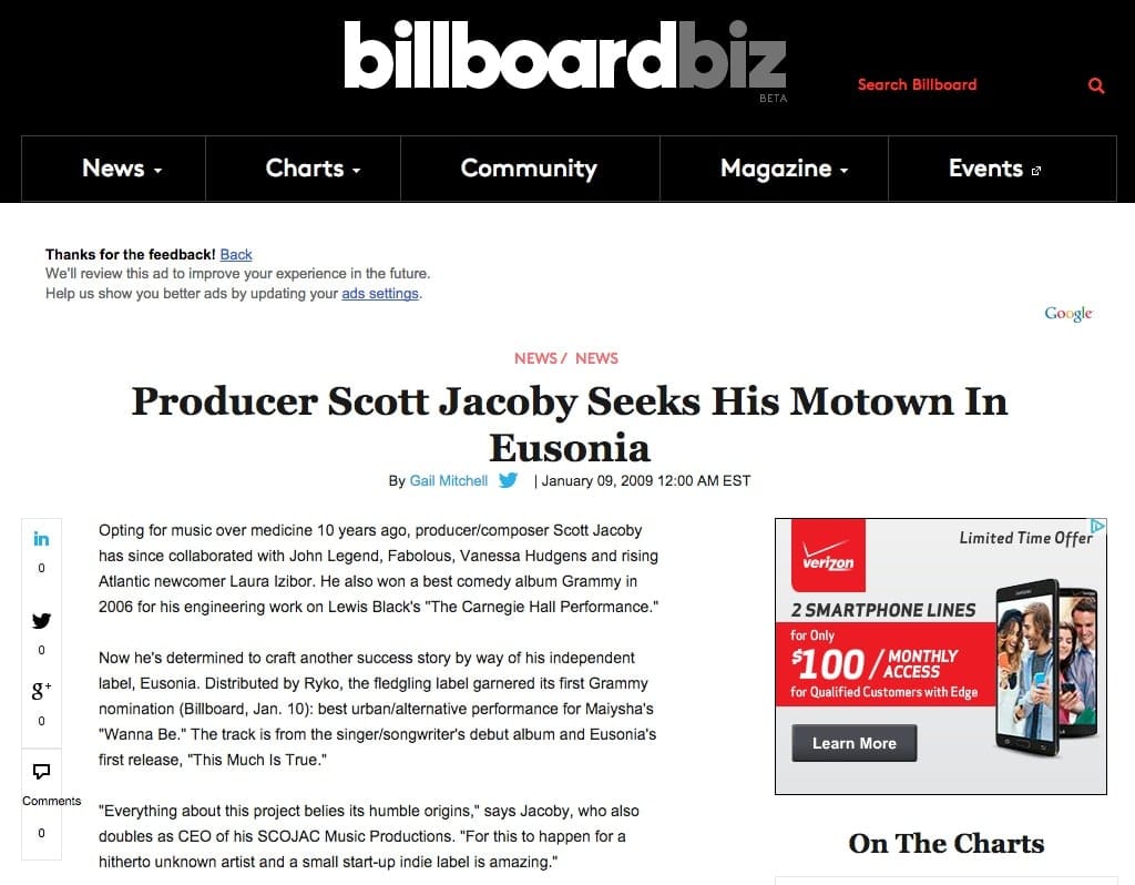 Billboard 2009